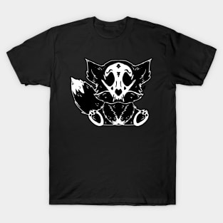 Adorable kawaii creepy fox T-Shirt